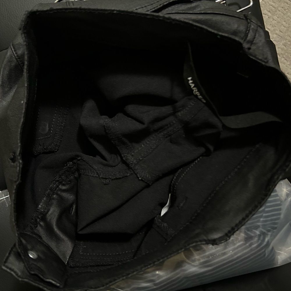 Harper (Francesca's) Coated Black Skinny Jeans - Picture 9 of 9
